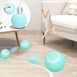 Smart Cat Ball Toys Electric Grounder Huisdier Automatische Rolling Ball Cat Interactive Toys Self-moving Kitten Toys Cat Accessories