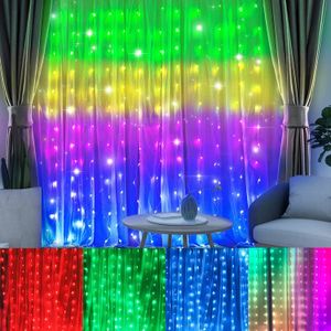 Smart Christmas LED Strips Lights APP Control Tree Lights Fairy Garland Lamp voor Xmas Navidad Home Room Decoration Outdoor