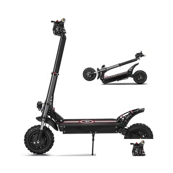 Dispositifs intelligents Vente directe d'usine Scooter électrique double moteur 60V 2400W 3000W 3600W 26Ah Road Off Kick Langfeite avec Ce Drop Delive Dhcoz