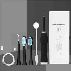 Slimme elektrische tandenborstel 3 in 1 met spiegel Professionele tandsteen Sonische tandsteen Tandenreinigingsset 220713 Drop Deli Otyyt
