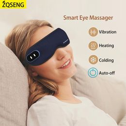 Smart Eye Massager Tools Anti Cerne Massagem Masaje Antifaz Para Dormir Aleti Eletrico Oogmasker Trillingen Olheiras Dark Relax 240106