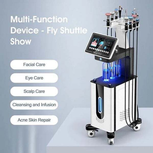 Smart Facial Care Master Skin Scrubber Facial Hydra Dermabrasion H2O2 Aqua Peel Hydro Oxygen Facial Microdermabrasion Machine Skin Peeling