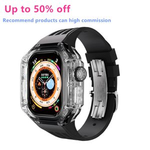 Smart para relojes Ultra 8 Series 49 mm 1.99 pulgadas Color inalámbrico de color mixto Silicagel Fashion Watch Screen