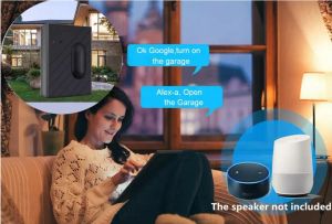 Ouvre-porte de garage intelligent DC5v téléphone mobile télécommande Tuya Smart Life Contrôleur d'application Alexa Google Assistant No Need Hub