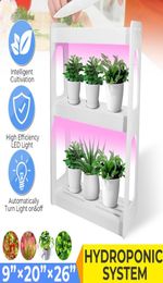 Smart Garden Kit LED Grow Light Hydrocultuur Groeiende Multifunctionele Bureaulamp Planten Bloem Hydrocultuur Tent Box Lights5896589