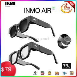 Intelligente Brille, 4 + 32 GB, AR-Brille, anpassbarer Bildschirm, Touch, intelligente Übersetzungsbrille, flacher Spiegel/schwarze Sonnenbrille, HKD230725