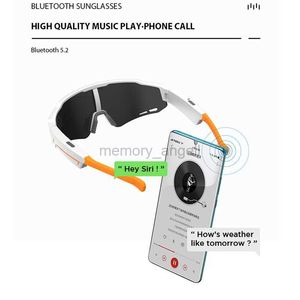 Gafas inteligentes Gafas inteligentes de gama alta Inalámbrico Bluetooth 5.2 Auriculares estéreo UV400 Llamadas polarizadas Oreja abierta Música Audio Gafas de sol inteligentes HKD230725