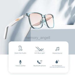 Slimme Bril Smart Bluetooth Bril Android AI Eyewear TWS Draadloze Muziek Koptelefoon Anti-blauwe lens Zonnebril HKD230725