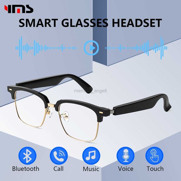 Gafas inteligentes Gafas inteligentes Anti luz azul Gafas Bluetooth Hombres Mujeres Moda Gafas inteligentes Auriculares Reproducción de música para iPhone Android Xiaomi HKD230725