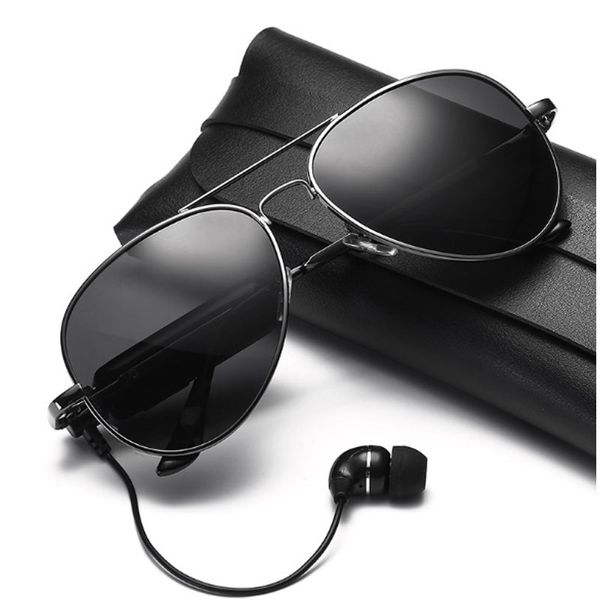 Gafas de sol inteligentes Gafas de sol inalámbricas con Bluetooth Auriculares deportivos Reproductor de MP3 Auriculares inalámbricos con Bluetooth para teléfono móvil Lentes de gafas con Bluetooth