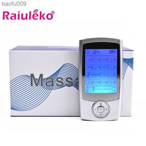 Smart Gezondheid 16 Modus Digitale Elektronische Puls Stimulator Spierstimulator Pijnbestrijding Machine Electro Body Massage Apparaat L230520
