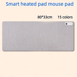 Tapis chauffant électrique chauffant intelligent tapis de souris bureau bureau affichage numérique tapis chauffant Table étanche tapis de bureau tapis hiver 220V