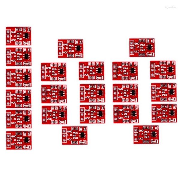 Control de hogar inteligente 100PCSP223 Módulo de interruptor de tecla táctil Botón táctil Tipo de condensador Sensor de bloqueo automático de un solo canal