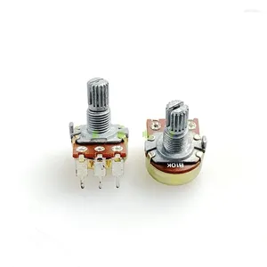 Smart Home Control 2 pièces 16 Type B10K Mono potentiomètre de réglage du Volume Vertical arbre de fleur 15mm 3 broches