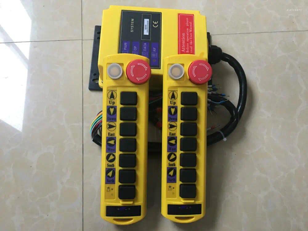 Smart Home Control 2 Speed ​​Sändare 8 -kanaler B200S Hisskran Radio Remote System A100