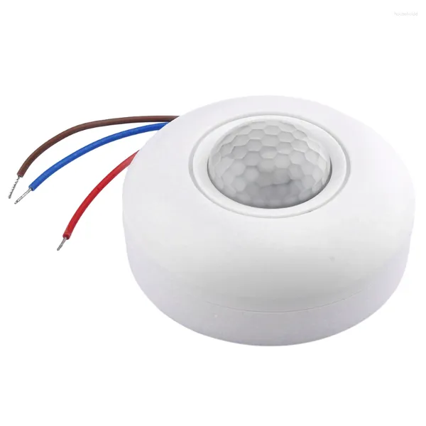 Control de hogar inteligente 220V LED Sensor de movimiento infrarrojo Detección Interruptor de luz automático 360 ​​PIR Detector de cuerpo humano Lámpara sensible