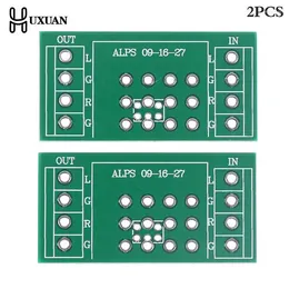 Smart Home Control 2pcs Potentiometer PCB -kaart voor Alpen 09 Type 16 27