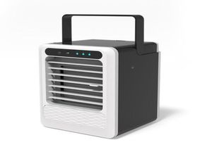 Smart Home Control 7 Light USB Mini Portable Airconditioner Cooler Fan Desktop Ruimte Persoonlijke koeling voor Room2493140