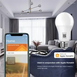 Smart Home Control A19 Lamp Wholesale Matter Light WiFi 9W met spraak- en timerinstelling Draadloze accessoires