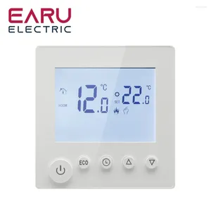 Smart Home Control AC90V-240V 3A 16A Water Elektrische Vloerverwarming TRV Huis Kamerthermostaat Temperatuurregelaar Digitale LCD Display Muur
