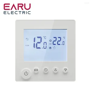 Contrôle de maison intelligente AC90V-240V 3A 16A, chauffage électrique de l'eau au sol, TRV, Thermostat de pièce, contrôleur de température, affichage numérique LCD mural