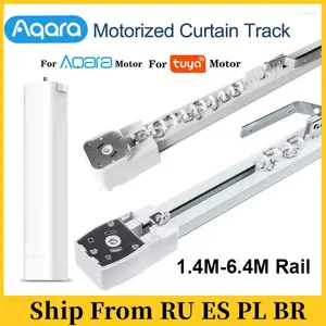 Système de rideau automatique Aqara, contrôle de maison intelligente, Rail de corniche à tige électrique pour B1 A1 C2, Tuya Wifi Zigbee, moteur