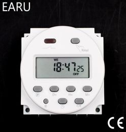 Smart Home Control CN101A Switch de temporizador ACDC 12V 24V 110V 120V 220V 230V 240V Digital LCD Power Week Mini Tiempo Programable Relé 9000143