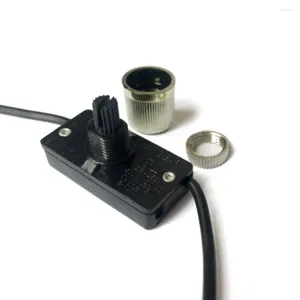 Smart Home Control Cuivre Gradateur Lampe Interrupteur En Plastique Noir Rotation Le Rotatif AC120V Argent Électricien