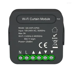 Control de hogar inteligente Módulo de interruptor de cortina Accesorios Wifi-CP03 Tu-Ya / Wifi para persianas enrollables Motor Google Alexa