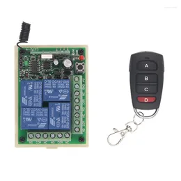 Smart Home Control DC 12V 24V 4CH Radio Afstandsbediening Schakelaar 4 Kanaals Ontvanger Zender Voor De motor Om Achteruit Lamp Duwstang