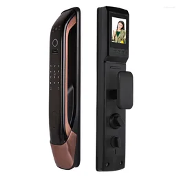 Smart Home Control Digital Door Lock Prix compétitif Empreinte digitale USMART GO App Tuya WiFi avec appareil photo