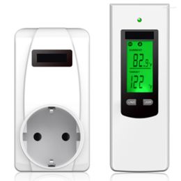 Smart Home Control digitale temperatuurregelaar draadloze thermostaatverwarming plastic EU -plug