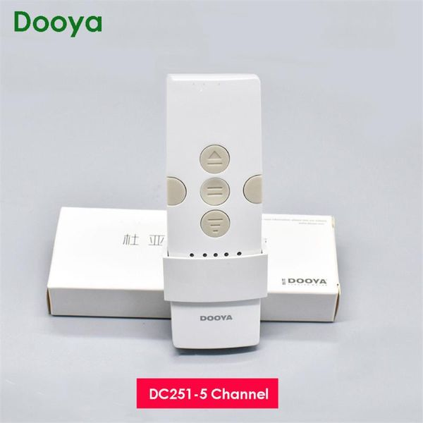 Télécommande intelligente Dooya DC251 5 canaux RF433, émetteur sans fil RF433 pour moteur de rideau/moteur tubulaire Dooya