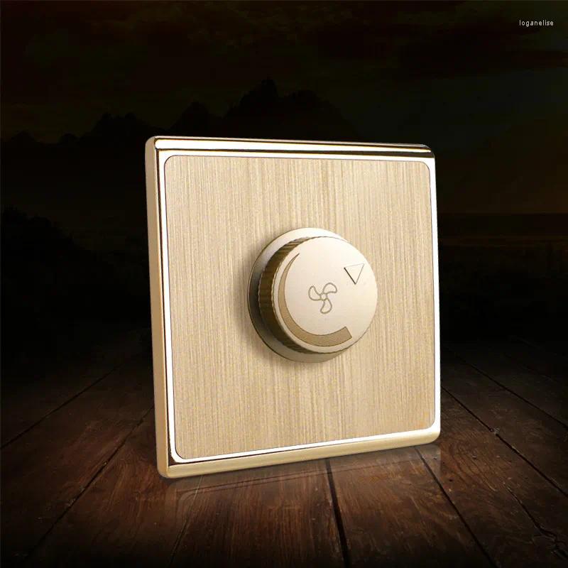 Smart Home Control Fan Wall Swich 220V Variable Speed Blower Controller Knob Regulating Switch