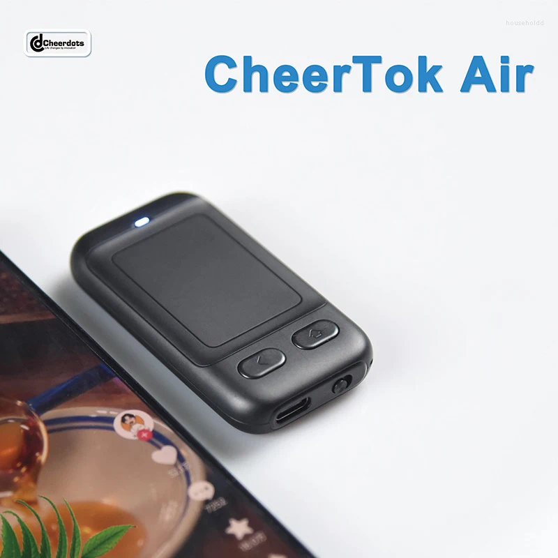 Controle de casa inteligente Original Youpin CheerTok Air Singularity Mobile Phone Remote Mouse Bluetooth Wireless Multifuncional Touch Pad