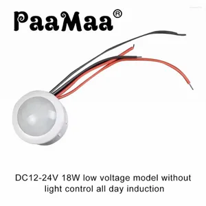 Control de hogar inteligente PaaMaa DC 12V 24V PIR Movimiento infrarrojo Sensor automático Detector IR Interruptor de luz Inducción del cuerpo humano Lámpara interior al aire libre