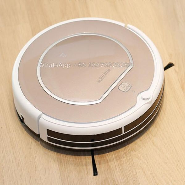 Robot de control de hogar inteligente 3 en 1 Aspirador robótico inalámbrico Seco Húmedo Fregador Desinfección Barredora de pisos Limpieza de alfombras Smart Con