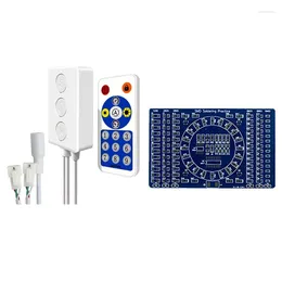 Contrôle de maison intelligente SP601E, double sortie de Signal, Bluetooth, LED, contrôleur de musique rotatif SMD NE555, planche de pratique de soudage, Kit de bricolage