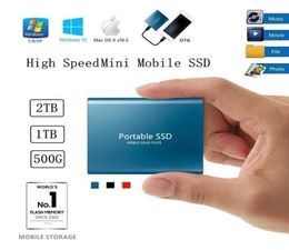 Smart Home Control SSD 4TB 2TB 1TB 500G Draagbare Externe Harde Schijf USB 31 Type C Solid State voor Laptop Highspeed Opslag279e3443437