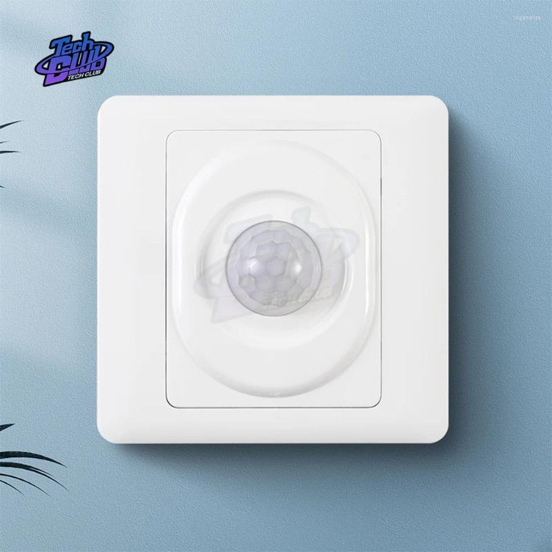 Smart Home Control Three-Wire Human Body Line Induction Switch 86 Type Staircase Infrared Sensor Corridor 220V Intelligent Delay