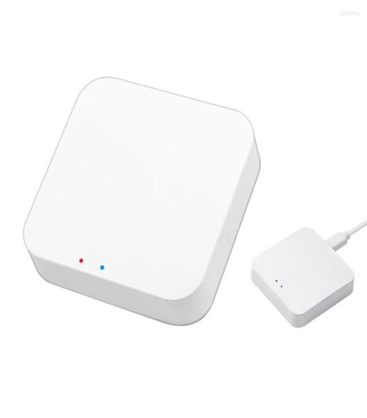 Contrôle de maison intelligente Tuya Mini passerelle sans fil BluetoothCompatible Zigbee3 0 application de téléphone portable climatiseur WiFi Hub électrique6539969