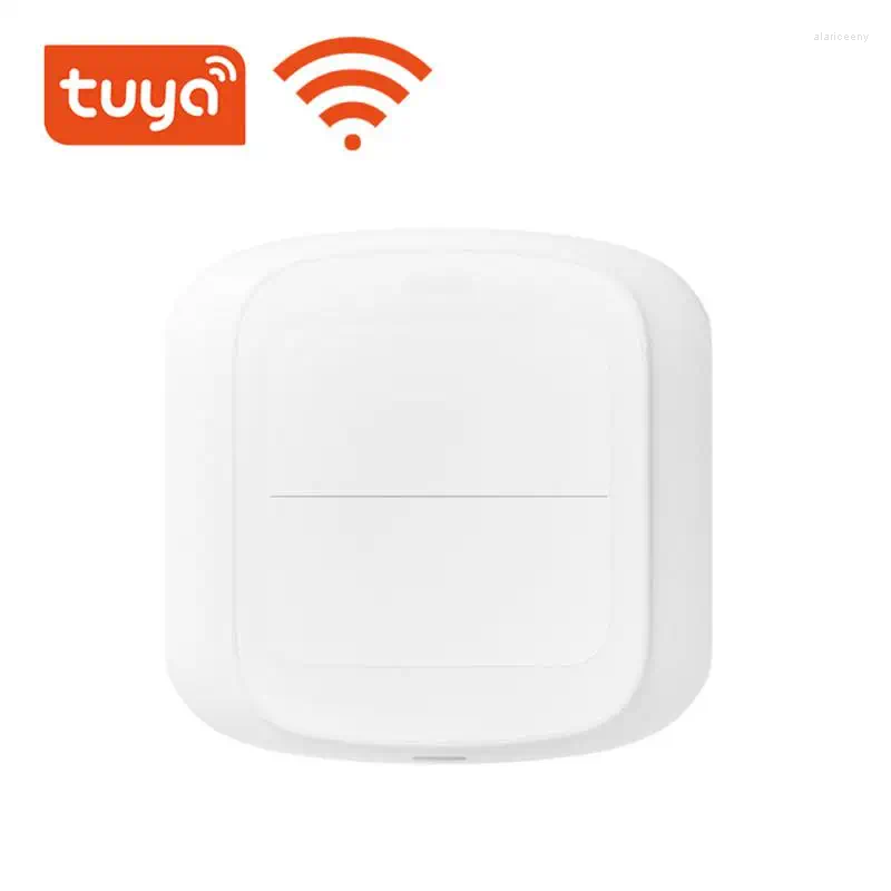 Smart Home Control Tuya Wifi 2 Gang Wireless 6 Szenen Schalter Taste Controller Batteriebetriebene Automatisierung App Remote Gerät