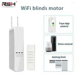 Smart Home Control Tuya WiFi Motor Elektrische ketting Rolgordijnen Schaduw Rolluikaandrijving RF Remote Kit Life App Via Alexa Google