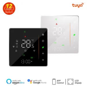 Thermostat Wifi Tuya pour maison intelligente, chaudière à gaz, chauffage au sol, régulateur de température, fonctionne avec Alexa Google