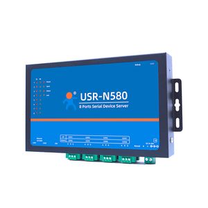 Smart Home Control USR-N580 8 Ports RS485 Convertisseur Ethernet série Prise en charge ModBus RTU vers TCPSmart