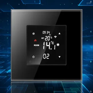 Smart Home Control Wifi Thermostaat LCD Touchscreen voor Elektrische Vloerverwarming Water/Gasboiler Temperatuur Afstandsbediening