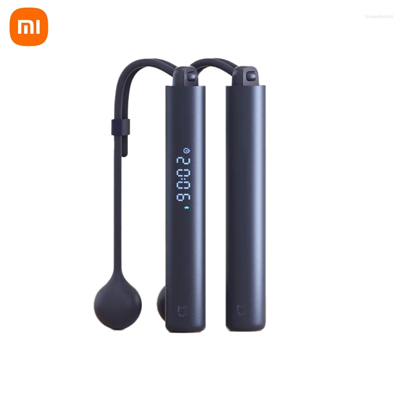 Smart Home Control Xiaomi Mijia Skipping Jump Rope Counter With Fit App Adjustable Calorie Calculation Sport Fitness Professional