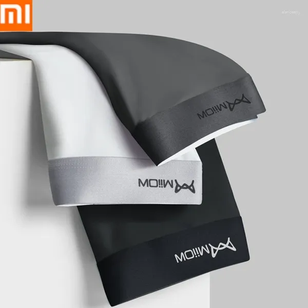 Contrôle de la maison intelligente Xiaomi Mijia sous-vêtements culotte homme Boxer Shorts glace soie Original Lot culotte reniflard graphène caleçon 2024 année cadeau