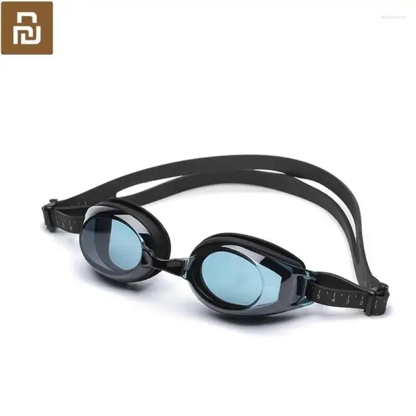 Xiaomi Mijia Mi – lunettes de natation Youpin TS, contrôle pour maison intelligente, verre HD, Anti-buée, 3 moignon de nez remplaçable avec joint en Silicone
