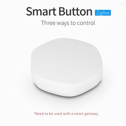 Smart Home Control ZigBee Tuya Commutateur LED Indicateur Télécommande Rechargeable Sans Fil Bouton Appareils Intelligents